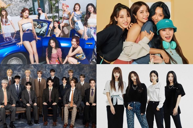 "Đường đua" âm nhạc K-pop tháng 6: TWICE, Seventeen, Brave Girls đối đầu