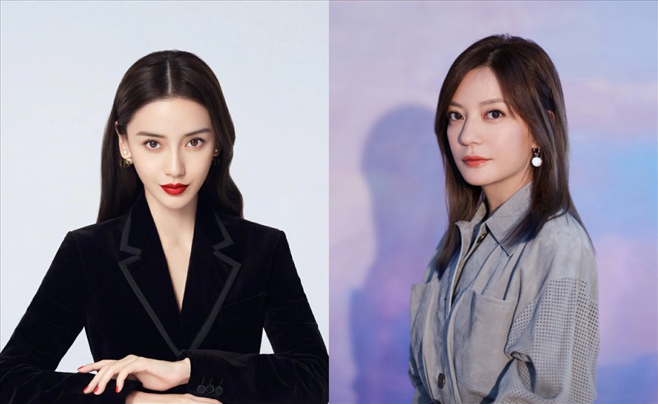 Angela Baby và Triệu Vy liên tục dính ồn ào về đời tư. Ảnh: Xinhua.