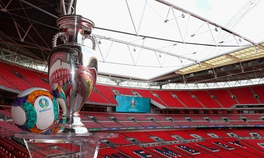 Wembley là sân nhà của đội tuyển Anh và cũng sẽ đăng cai các trận vòng 1/8, bán kết và chung kết EURO 2020. Ảnh: UEFA