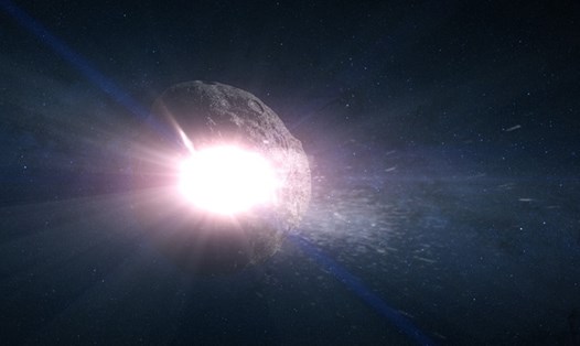 Thiên thạch là mảnh của tiểu hành tinh hoặc sao chổi rơi xuống Trái đất. Ảnh: NASA