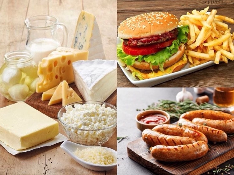 Theo Healthline, có 4 nhóm thực phẩm là nguyên nhân dẫn đến tình trạng da bị nổi mụn mà bạn nên lưu ý khi sử dụng. Ảnh đồ họa: Minh Anh