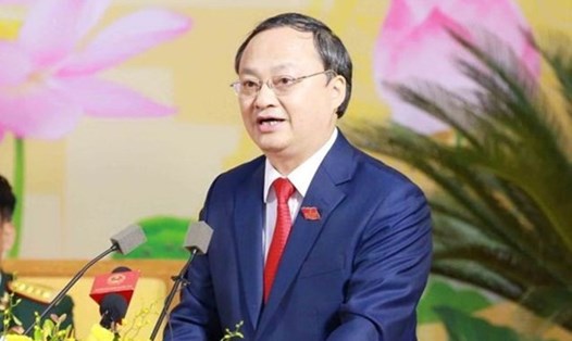Ông Đỗ Tiến Sỹ, Ủy viên Trung ương Đảng, Bí thư Tỉnh ủy tỉnh Hưng Yên được bổ nhiệm giữ chức Tổng Giám đốc Đài Tiếng nói Việt Nam. Ảnh: TTXVN
