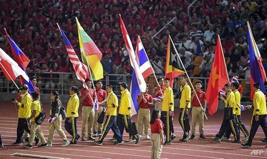 SEA Games định kỳ tổ chức 2 năm/lần. Năm 2019, Philippines tổ chức SEA Games 30. Ảnh: AFP
