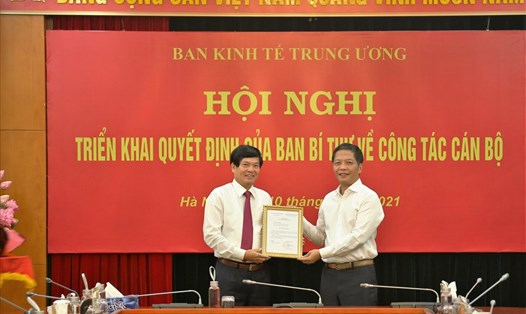 Ông Đỗ Ngọc An được bổ nhiệm giữ chức Phó trưởng Ban Kinh tế Trung ương.