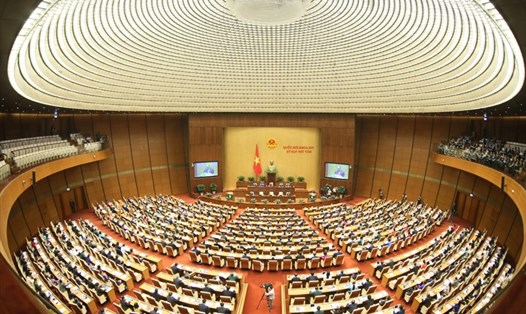Hình ảnh khai mạc Kỳ họp Quốc hội khoá XIV. Ảnh VGP