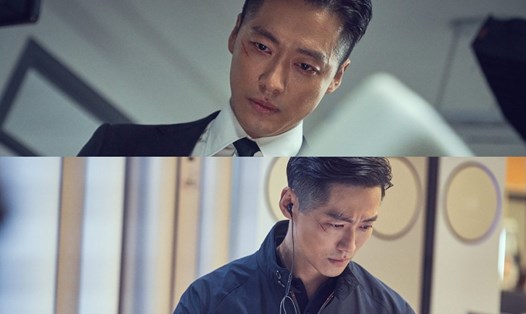 Hình ảnh của "mỹ nam phản diện" Nam Goong Min trong phim mới “Black Sun”. Ảnh: Poster.