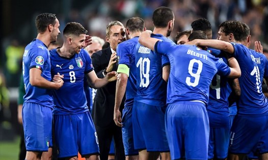 Italia đá trên sân Olimpico nhưng sẽ đóng vai đội khách. Ảnh: AFP
