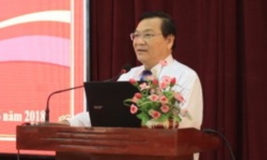 Ông Trần Minh Hùng bị cách chức Hiệu trưởng Đại học Đồng Nai. Ảnh: Minh Châu