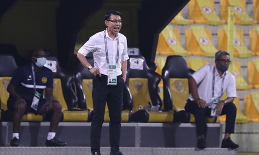 Huấn luyện viên Tan Cheng Hoe sẽ tập trung hết sức cùng Malaysia tại vòng loại World Cup 2022 trước khi về nước chịu tang cha. Ảnh: Mỹ Trang.