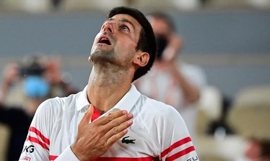 Djokovic tự hào với chiến thắng trước Nadal. Ảnh: AFP.