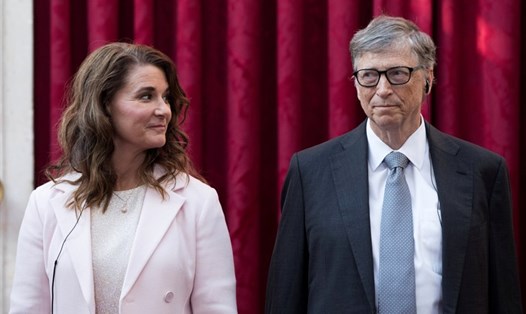 Tỉ phú Bill Gates và Melinda Gates. Ảnh: AFP
