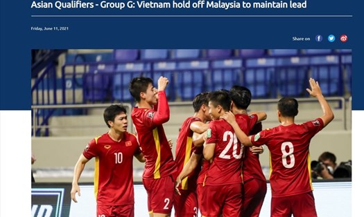 Đội tuyển Việt Nam rộng cửa vào vòng loại cuối cùng World Cup 2022 khu vực Châu Á. Ảnh: AFC