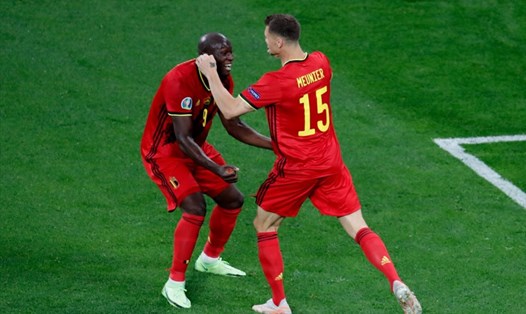 Lukaku và Meunier cùng lập công giúp đội tuyển Bỉ giành trọn 3 điểm. Ảnh: AFP