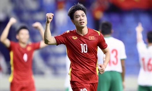 Tuyển Việt Nam có bước tiến mạnh mẽ để có cơ hội lớn lần đầu tiên góp mặt ở vòng loại cuối cùng World Cup 2022. Ảnh: Mỹ Trang.