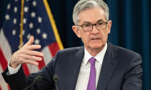 Tâm điểm chú ý của thị trường đổ dồn vào bài phát biểu của Chủ tịch Fed - ông Jerome Powell trong tuần này. Ảnh AFP