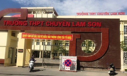 Trường THPT chuyên Lam Sơn, Thanh Hoá. Ảnh: T.L
