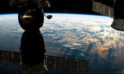 Trái đất nhìn từ Trạm Vũ trụ Quốc tế (ISS). Ảnh: NASA