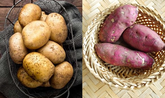 Khoai lang với khoai tây, loại nào tốt cho sức khoẻ hơn? Minh hoạ: Vy Vy