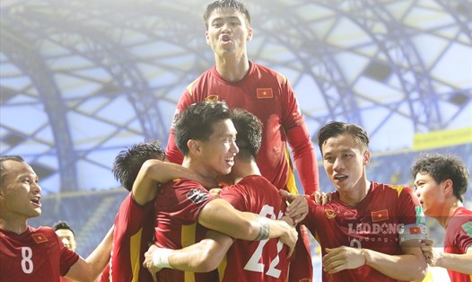 Đội tuyển Việt Nam đang có cơ hội vào vòng loại cuối cùng World Cup 2022. Ảnh: Trung Thu