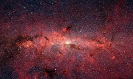 Hàng trăm nghìn ngôi sao trong lõi xoáy của Dải Ngân hà. Ảnh: NASA