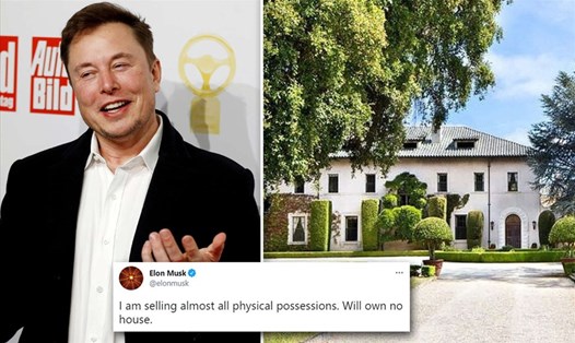 Tỉ phú Elon Musk rao bán ngôi nhà cuối cùng. Ảnh: Twitter Elon Musk