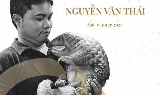 Ông Nguyễn Văn Thái được vinh danh tại giải thưởng môi trường danh giá nhất hành tinh. Ảnh: SVW