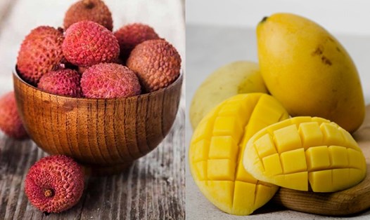 Xoài và vải - đâu là loại trái cây tốt hơn cho sức khoẻ? Đồ hoạ: Vy Vy