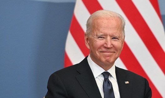 Tổng thống Joe Biden đã có mặt tại Geneva, Thụy Sĩ trước cuộc gặp thượng đỉnh với người đồng cấp Nga Vladimir Putin. Ảnh: AFP