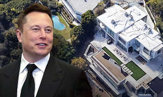 Tỉ phú Elon Musk đã bán hết nhà cửa. Ảnh: AFP/Google Maps