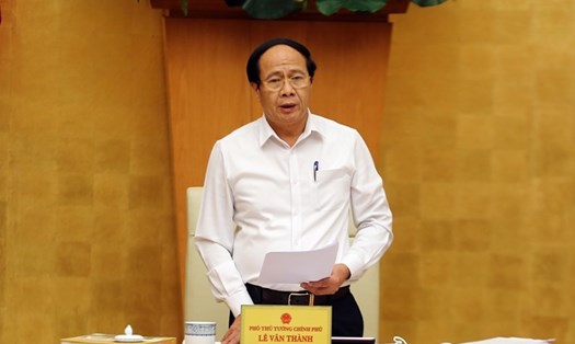 Phó Thủ tướng Lê Văn Thành. Ảnh: VGP.