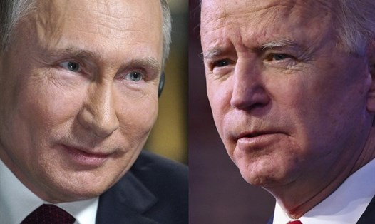 Hội nghị thượng đỉnh giữa Tổng thống Nga Vladimir Putin và Tổng thống Mỹ Joe Biden diễn ra tại Geneva, Thụy Sĩ ngày 16.6. Ảnh: AFP