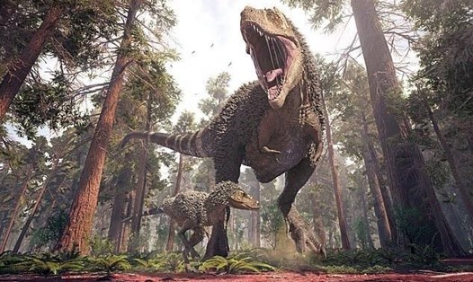 Những con khủng long bạo chúa (T.Rex) con nhanh nhẹn và lanh lợi hơn bố mẹ của chúng. Ảnh: Đại học Maryland