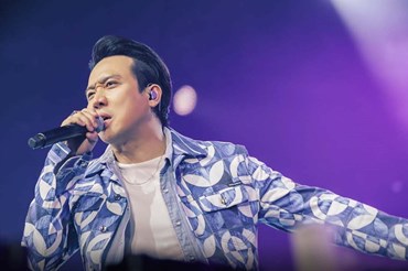 Trấn Thành trong Live Concert Rap Việt All-Star phần 2. Ảnh: Vie