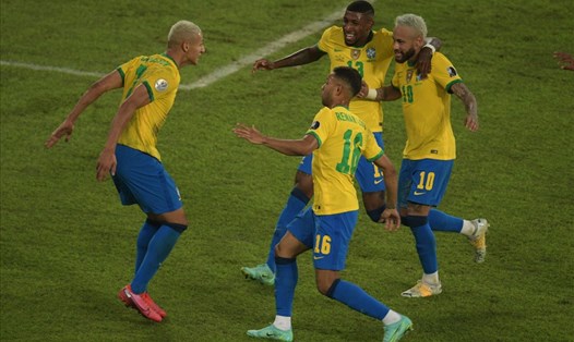 Brazil đang có kết quả hoàn hảo ở Copa America 2021, với 2 trận thắng, ghi 7 bàn và không thủng lưới. Ảnh: CONMEBOL