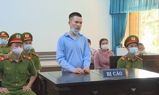 Bị cáo Lê Văn Thành tại phiên tòa. Ảnh: T.X