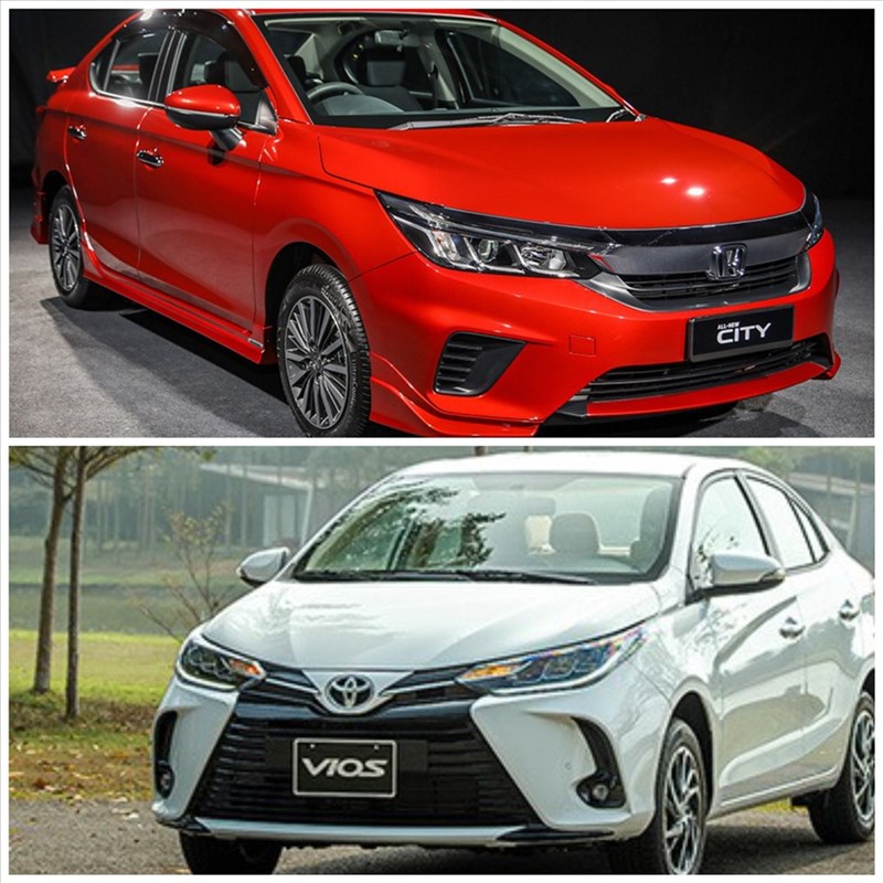Sedan hạng B: Toyota Vios G thực dụng hay Honda City xu hướng?