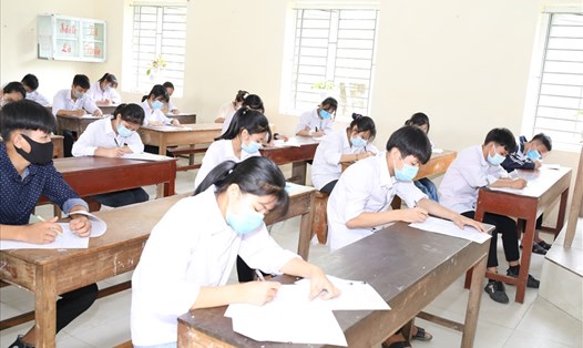 Điểm thi tuyển sinh lớp 10 THPT năm học 2021 – 2022 sẽ được Sở GD-ĐT tỉnh Ninh Bình công bố vào 16h00 ngày 22.6 tới đây. Ảnh: NT