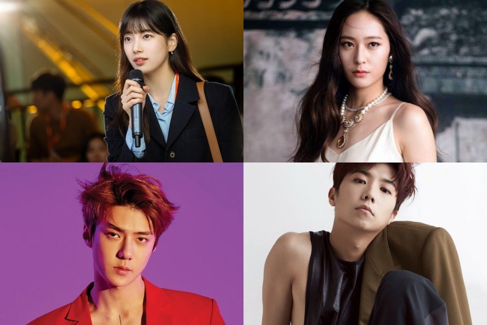 Suzy, Krystal, Sehun, Wooyoung sở hữu câu chuyện casting đặc biệt. Ảnh: Cắt phim, Poster. Suzy, Krystal, Sehun, Wooyoung sở hữu câu chuyện casting đặc biệt. Ảnh: Cắt phim, Poster.