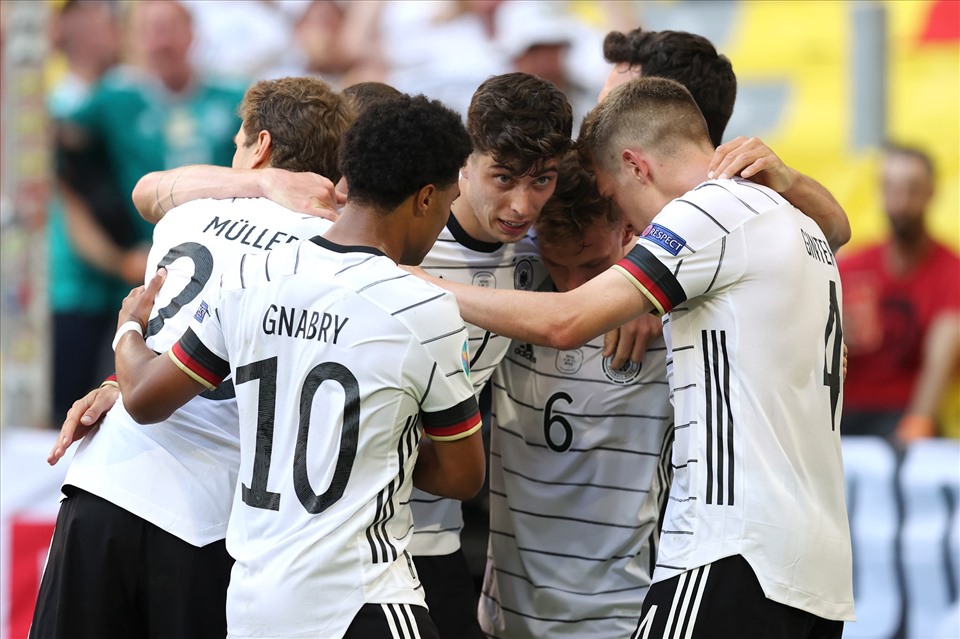 Đức đã giành chiến thắng rất quan trọng để nuôi hi vọng đi tiếp. Ảnh: EURO 2020.
