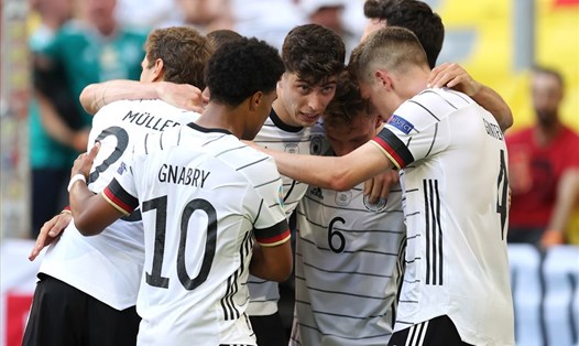 Đức đã giành chiến thắng rất quan trọng để nuôi hi vọng đi tiếp. Ảnh: EURO 2020.
