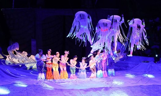 “Cướp biển” một trong những chương trình của Liên đoàn Xiếc Việt Nam thu hút sự quan tâm, yêu thích của khán giả. Nguồn: LĐXVN
