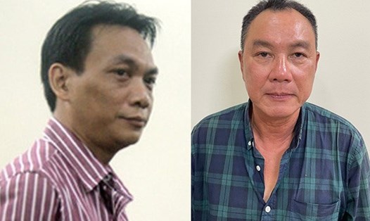 Nguyễn Đại Dương (trái) và Nguyễn Quốc Hùng - hai trong số 4 bị can bị bắt tạm giam. Ảnh: Bộ Công an