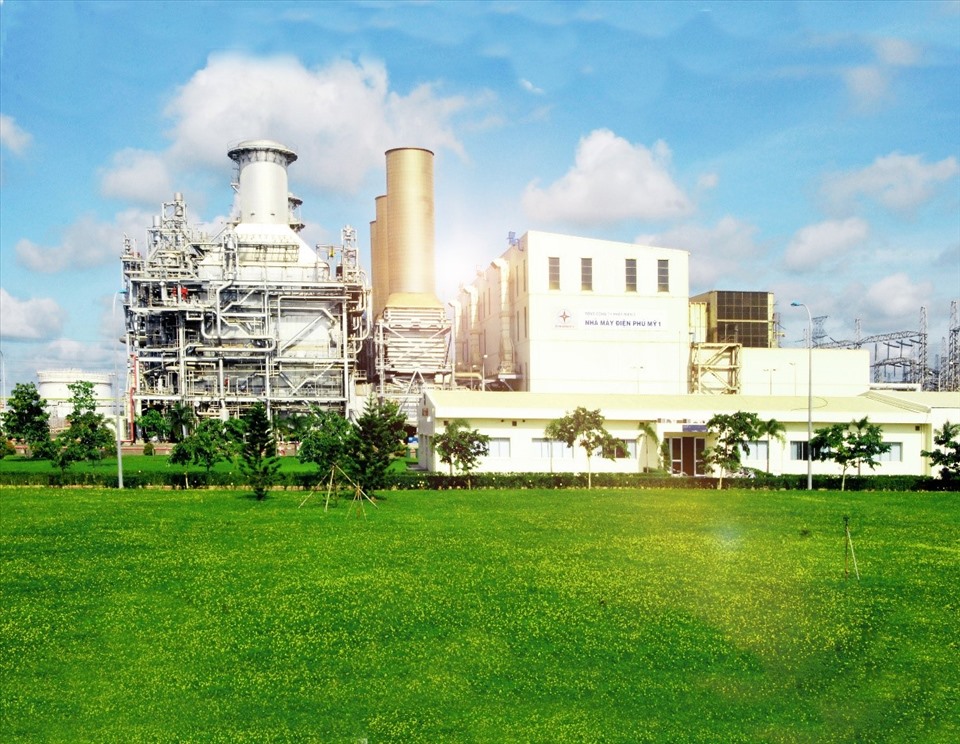 Nhà máy Nhiệt điện Phú Mỹ 1. Ảnh Công ty Nhiệt điện Phú Mỹ cung cấp