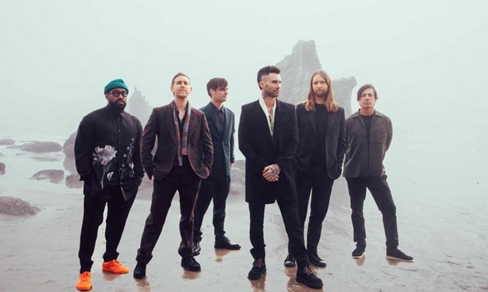 Nhóm Maroon 5. Ảnh: MV. Nhóm Maroon 5. Ảnh: MV.