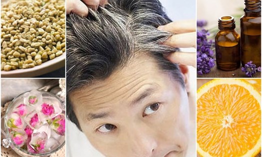 Các liệu pháp này bạn có thể dùng trị râu tóc bạc tại nhà