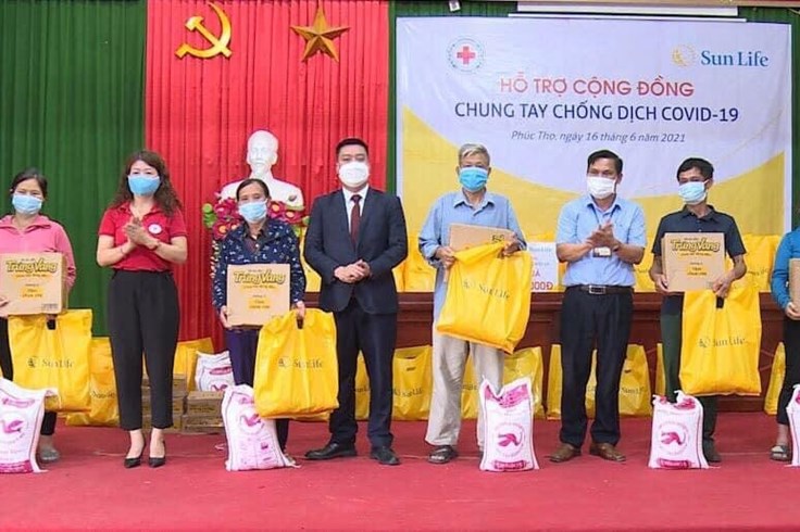 Sun Life Việt Nam đóng góp hơn 1,2 tỷ đồng phòng chống dịch COVID-19