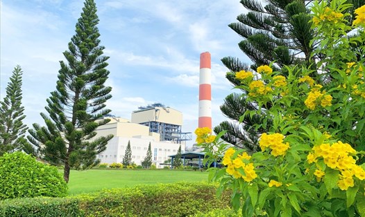Quang cảnh xanh - sạch - đẹp tại Nhà máy Nhiệt điện Ô Môn I, Công ty Nhiệt điện Cần Thơ.