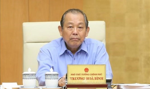 Phó Thủ tướng Thường trực Chính phủ Trương Hòa Bình. Ảnh: TTXVN