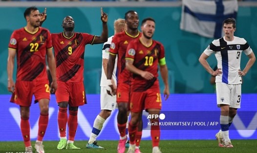 Đội tuyển Bỉ kết thúc vòng bảng với thành tích toàn thắng. Ảnh: AFP