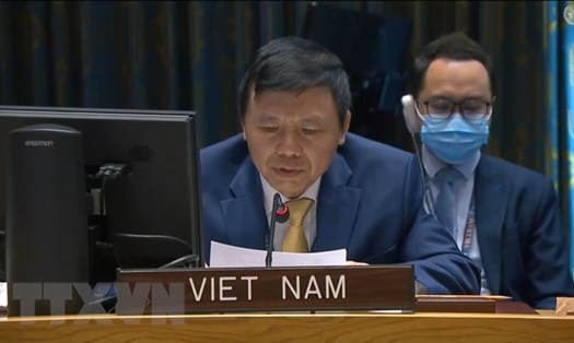 Đại sứ Đặng Đình Quý, Trưởng Phái đoàn đại diện Việt Nam tại Liên Hợp Quốc. Ảnh: TTXVN